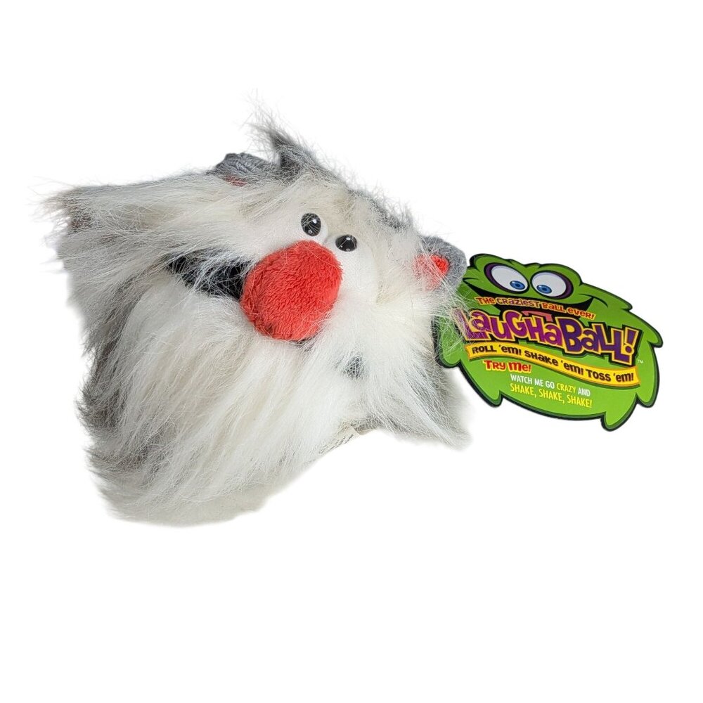 The Craziest Plush LaughABall For Kids Ages 3+  Roll Em Shake Em Toss Em Toy